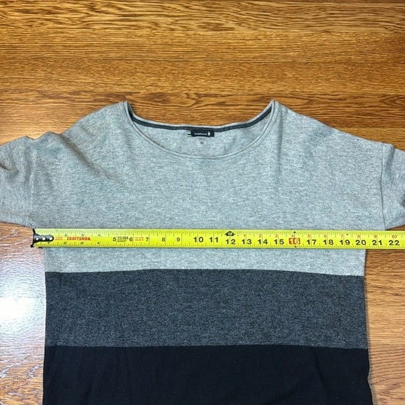 Smartwool Women's Shadow Pine Crew Sweater Moonbeam Heather Marino Wool Size M - Picture 11 of 12